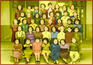 ECOLE SAINT ANDRE FILLES 1953 CE2
